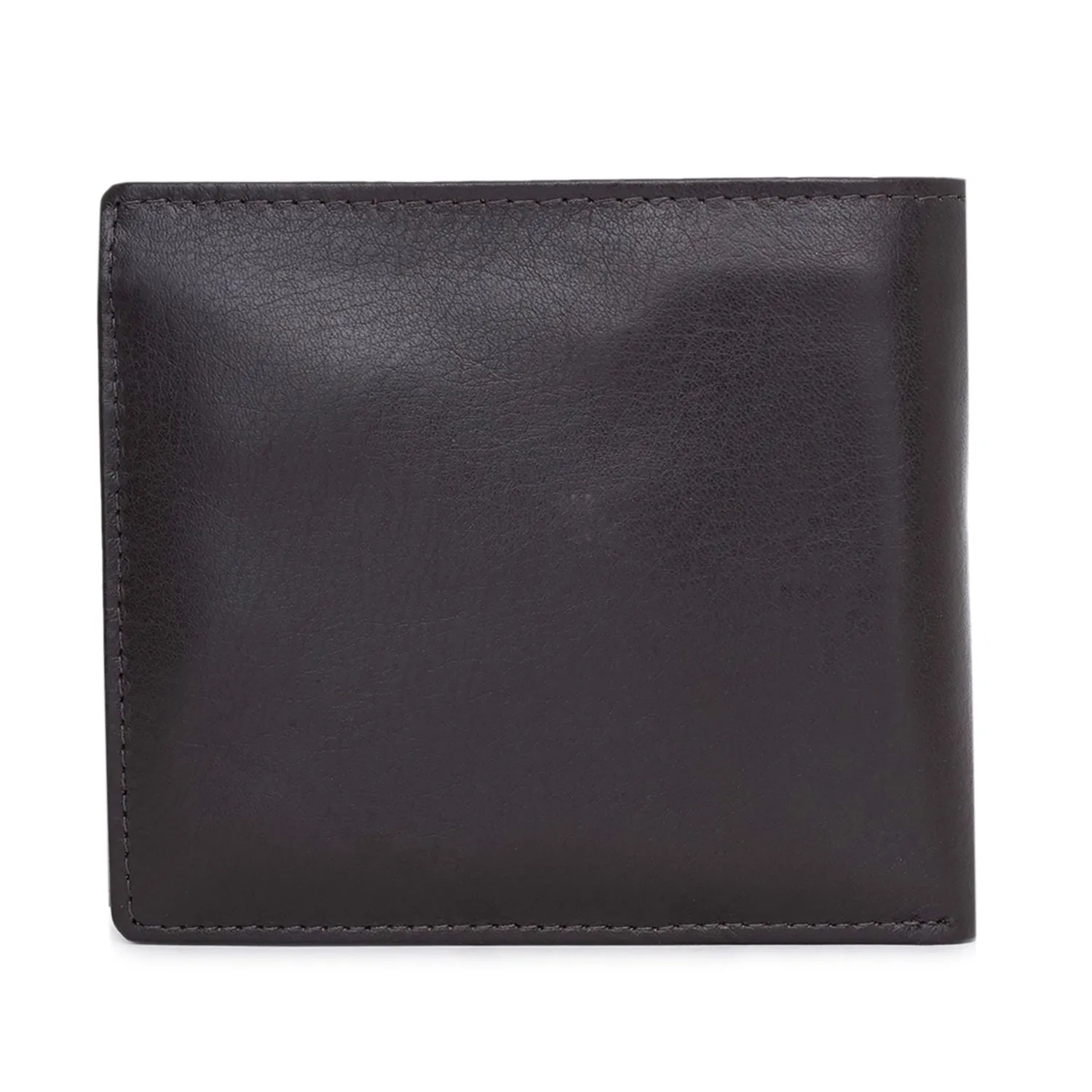 10092 Navy Leather Bifold Wallet