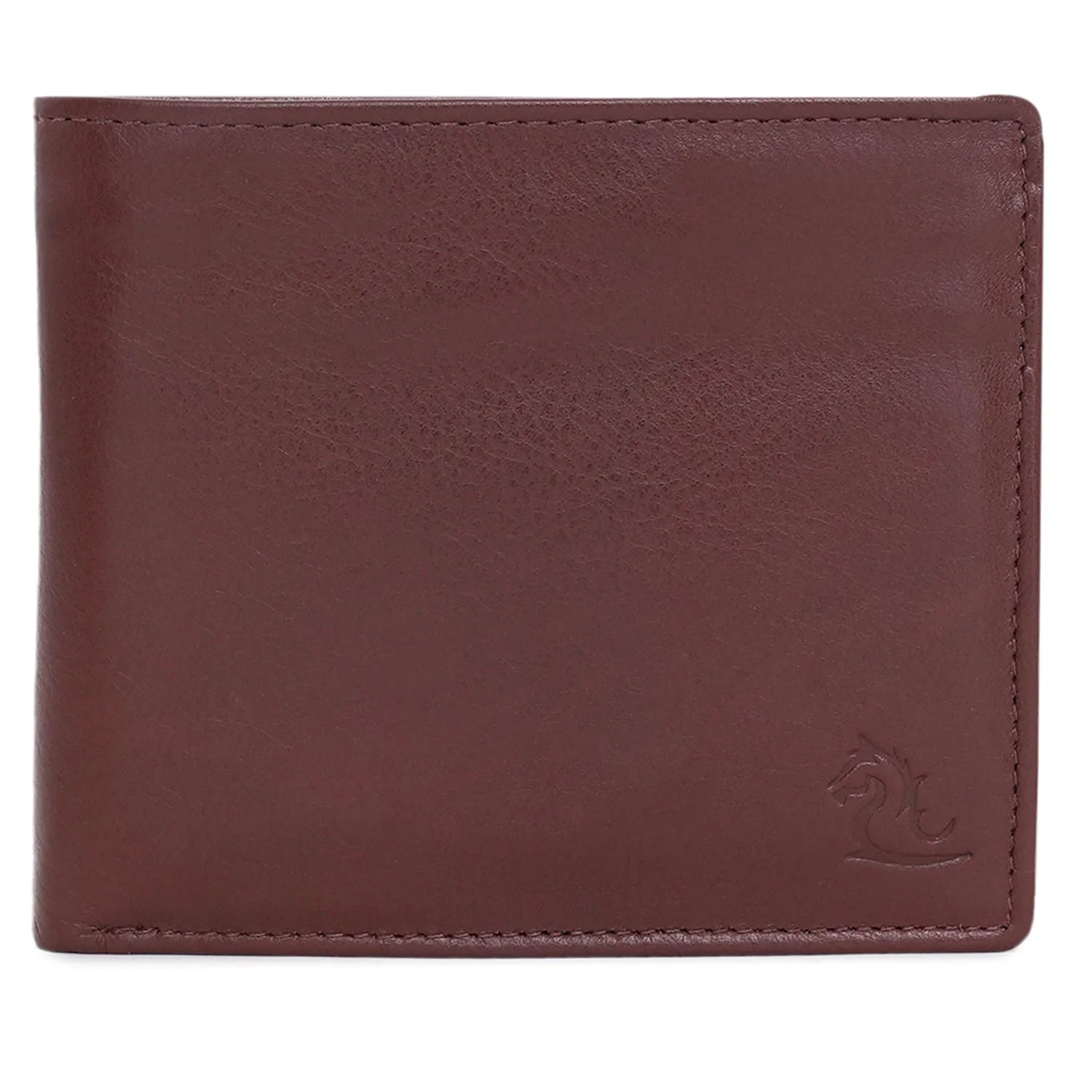 10092 Navy Leather Bifold Wallet