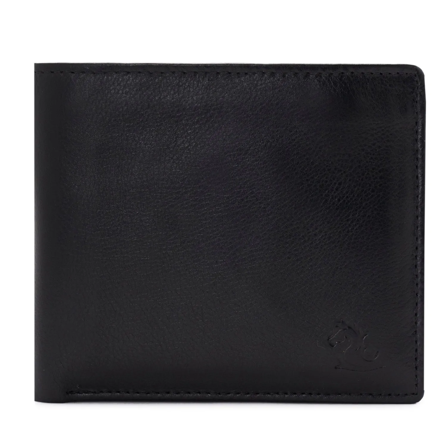 10092 Navy Leather Bifold Wallet