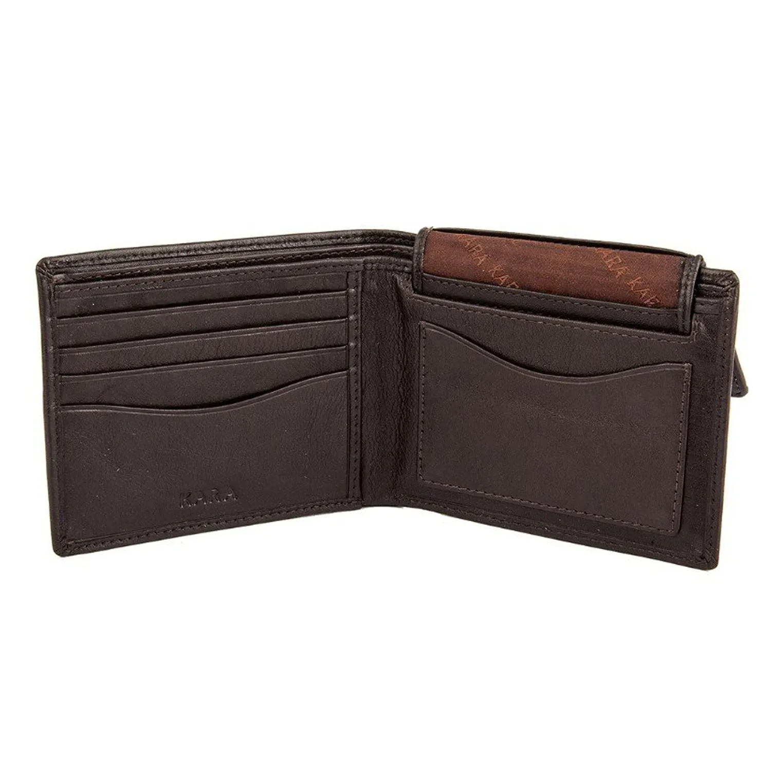 10097 Brown Bifold Wallet