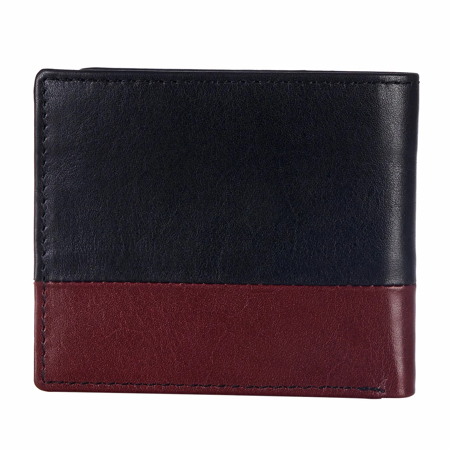 10109 Black & Red Bifold Wallet