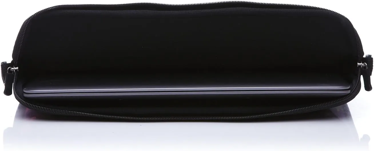 11-Inch to 12-Inch Neoprene Laptop Sleeve Case Bag with shoulder strap For 11", 11.6", 12" Ultrabook/Acer/Asus/Dell/HP/Toshiba/Lenovo/Chromebook (Colorful)