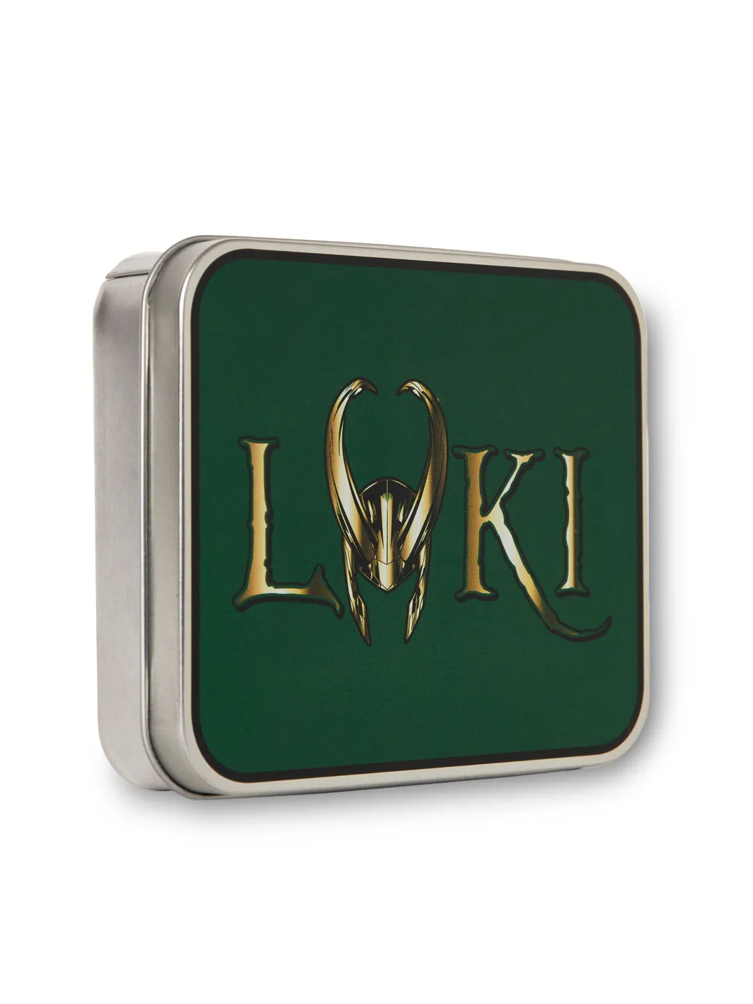14123 Marvel Loki Green Bifold Wallet with Metal Box