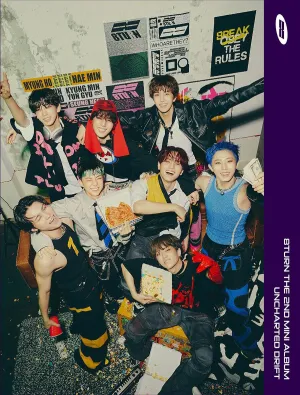 8TURN UNCHARTED DRIFT 2nd Mini Album DRIFT Ver. K-POP SEALED