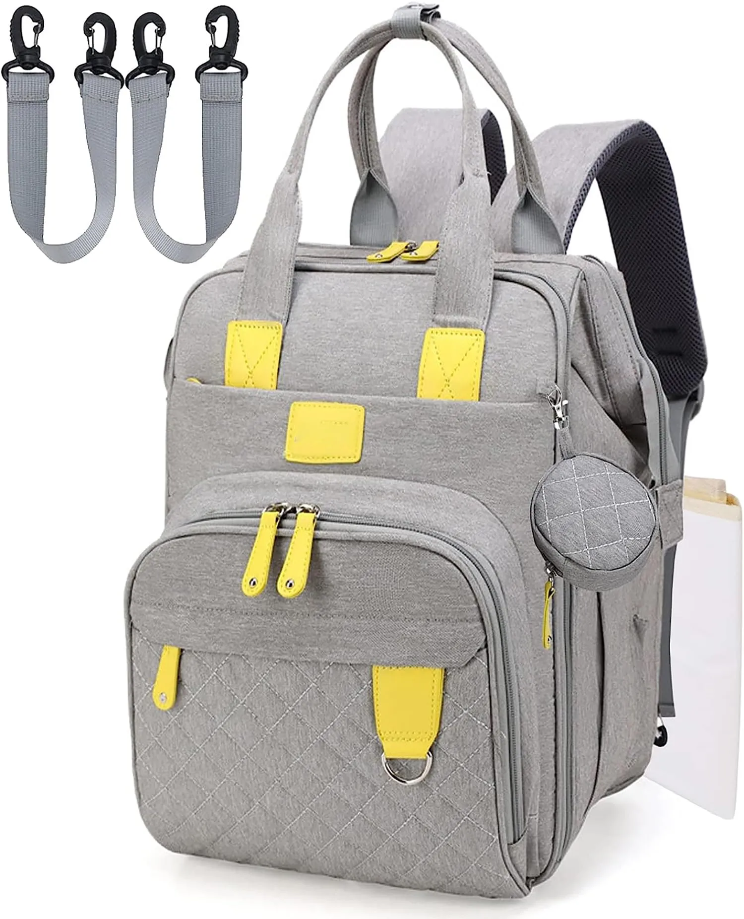 Baby Diaper Bag Maternity Backpack Quilted
