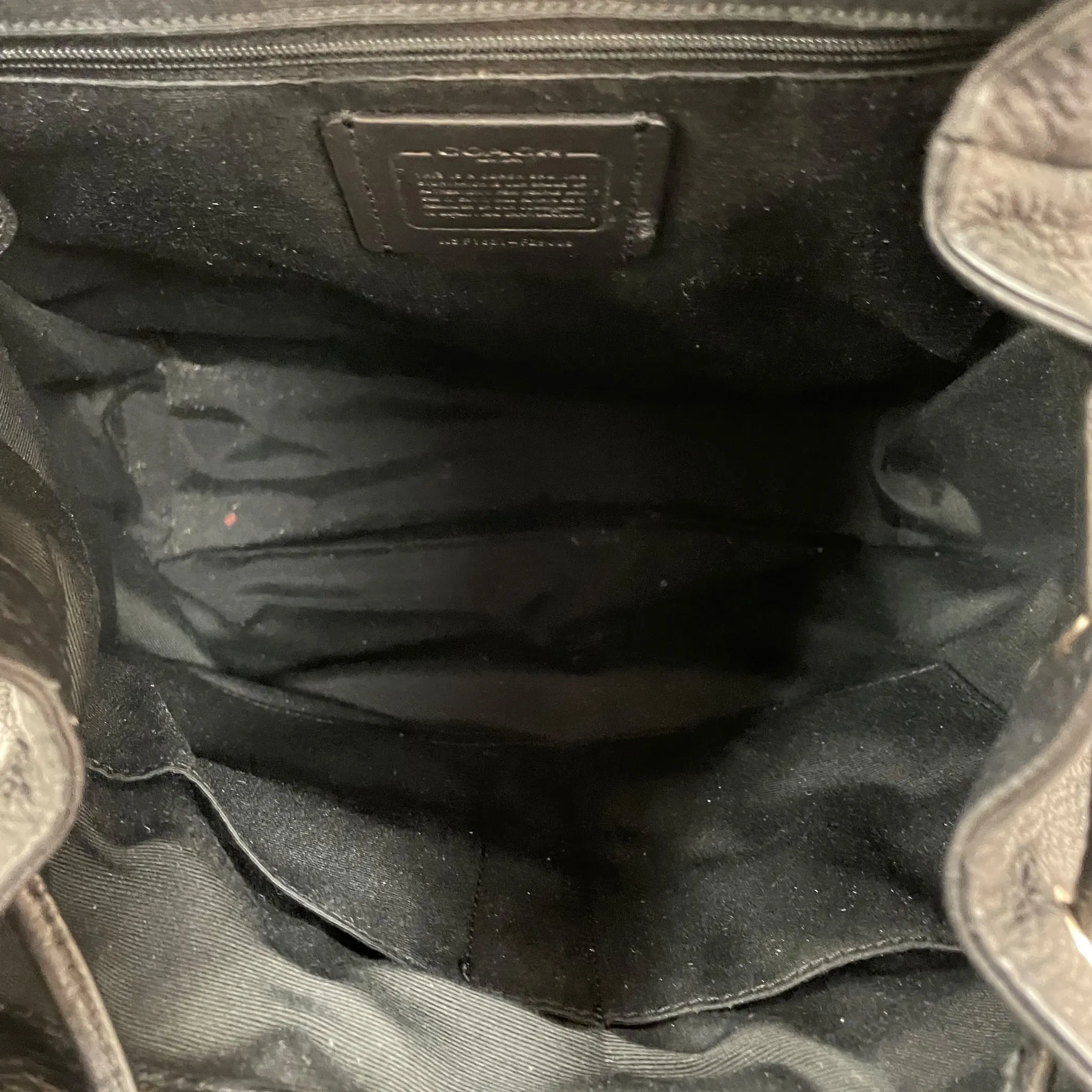 Backpack Designer By Coach In Black, Size:Large