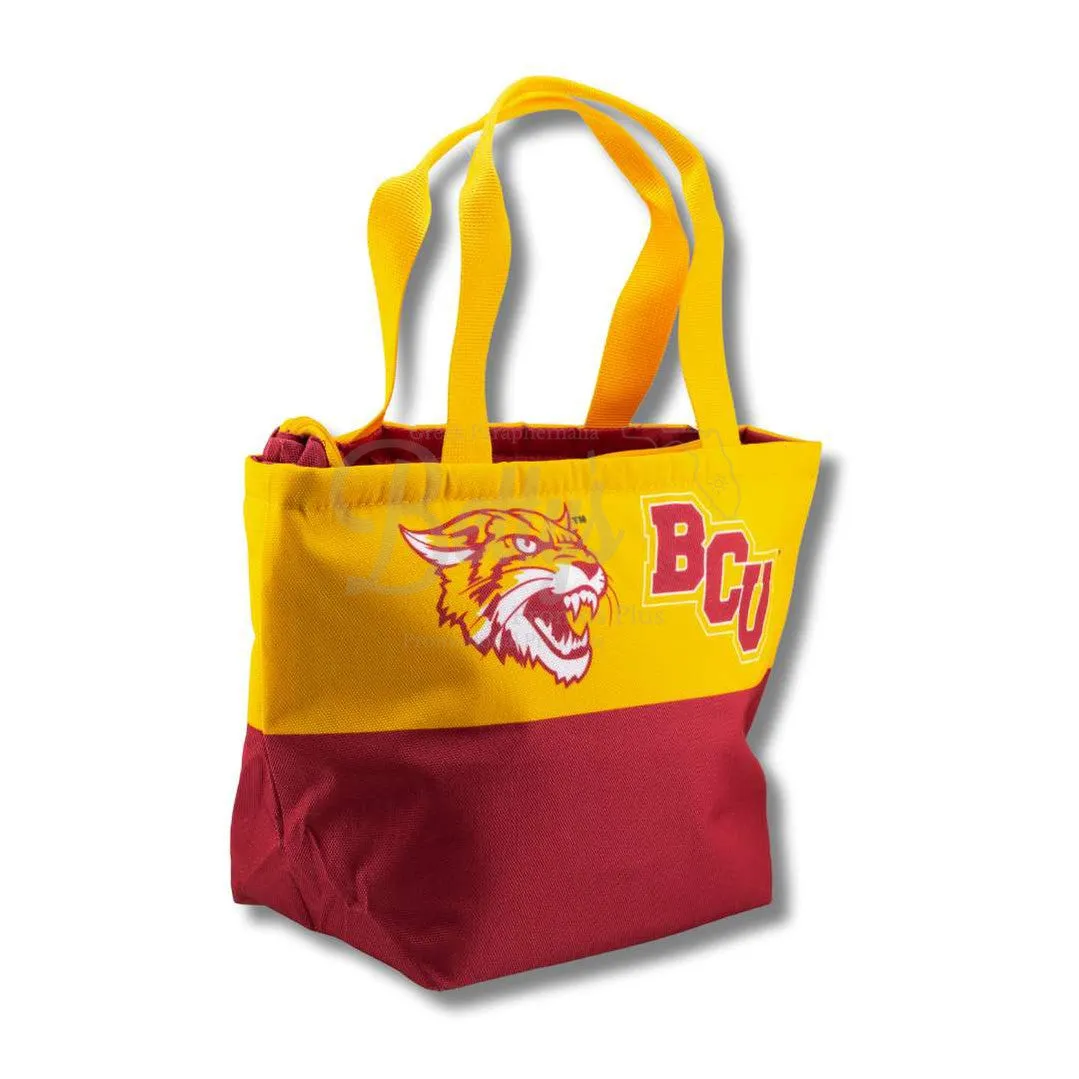 Bethune-Cookman University B-CU 2-Tone Insulated Lunch Bag with Handle