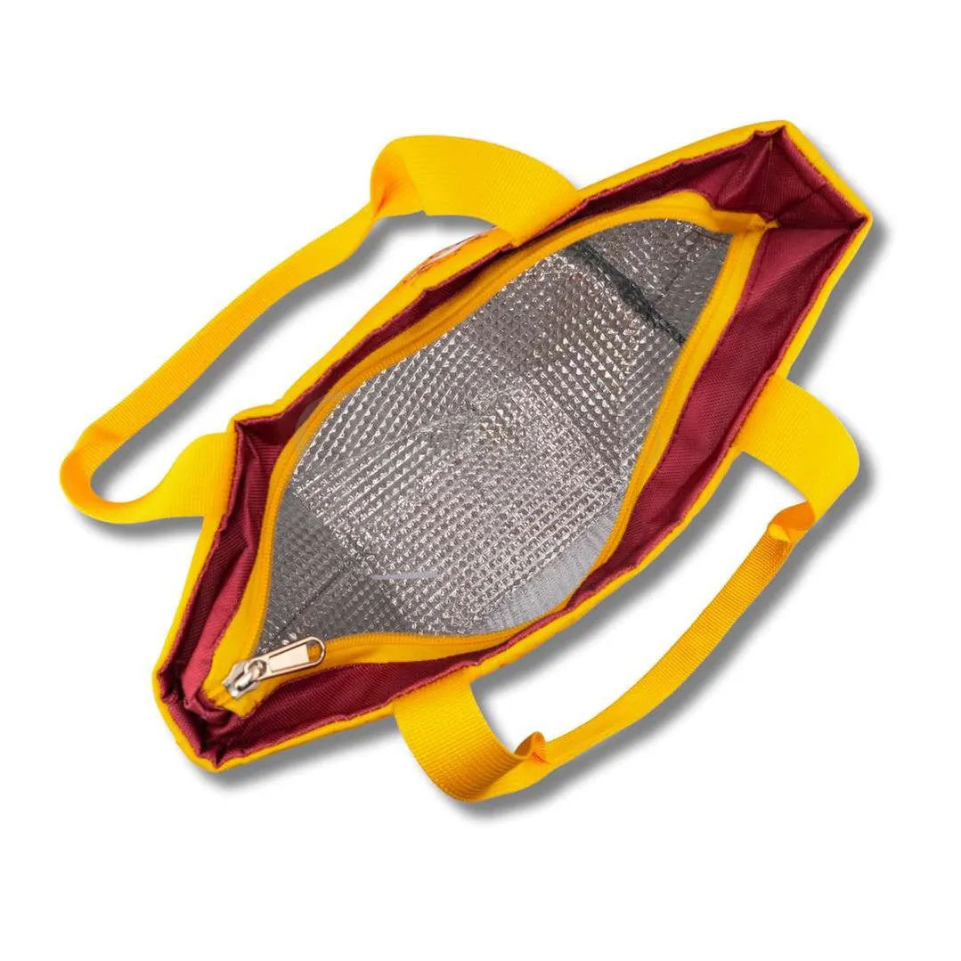 Bethune-Cookman University B-CU 2-Tone Insulated Lunch Bag with Handle