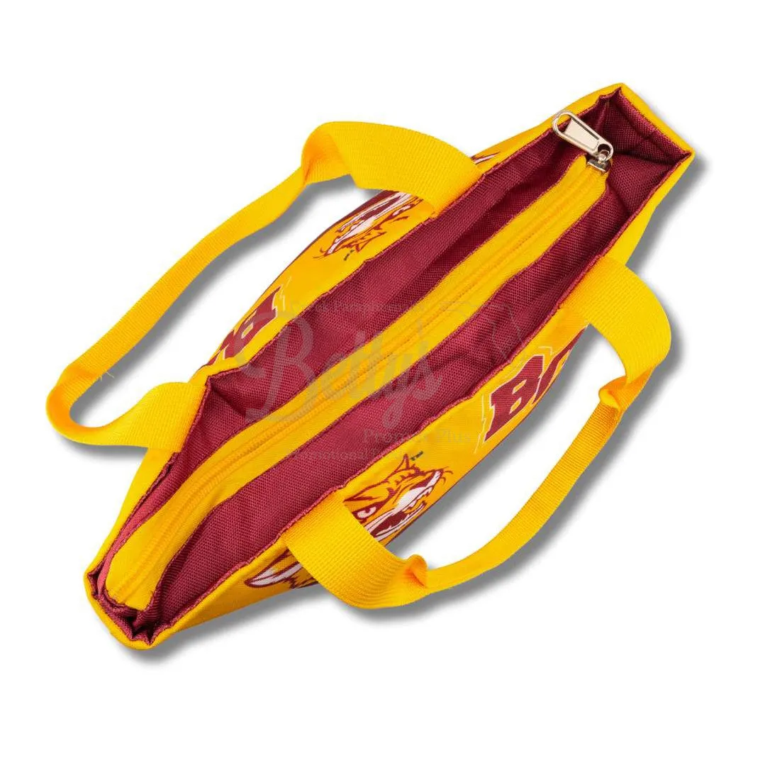 Bethune-Cookman University B-CU 2-Tone Insulated Lunch Bag with Handle