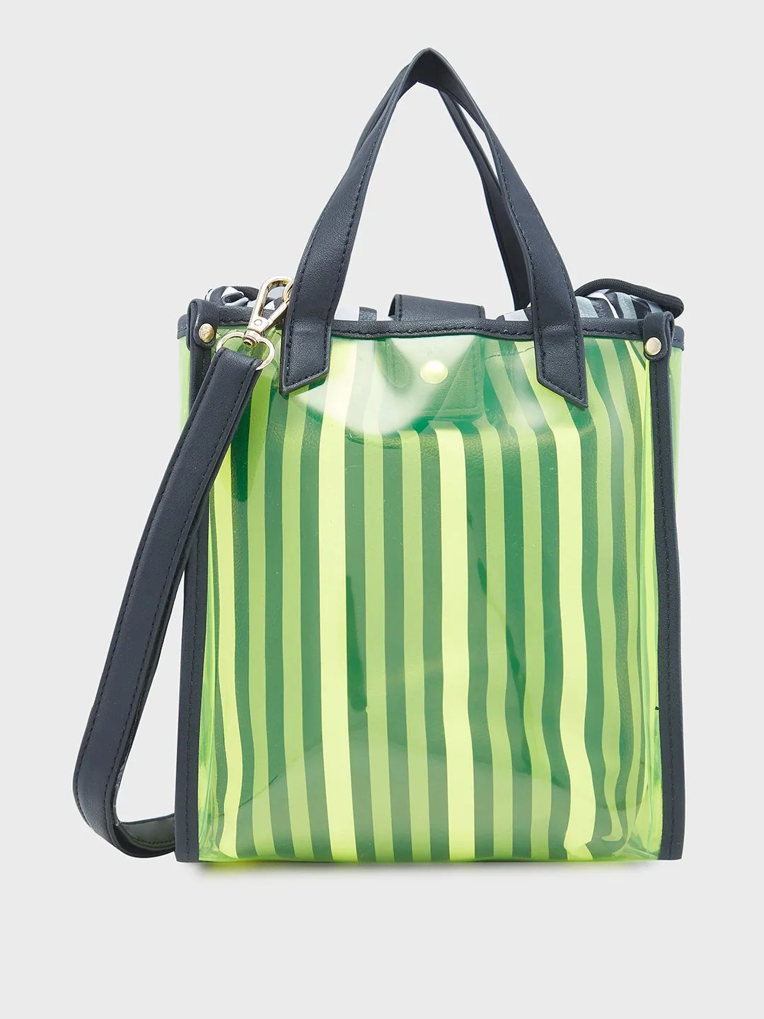 Caprese Josie Tote Small Electric Lime