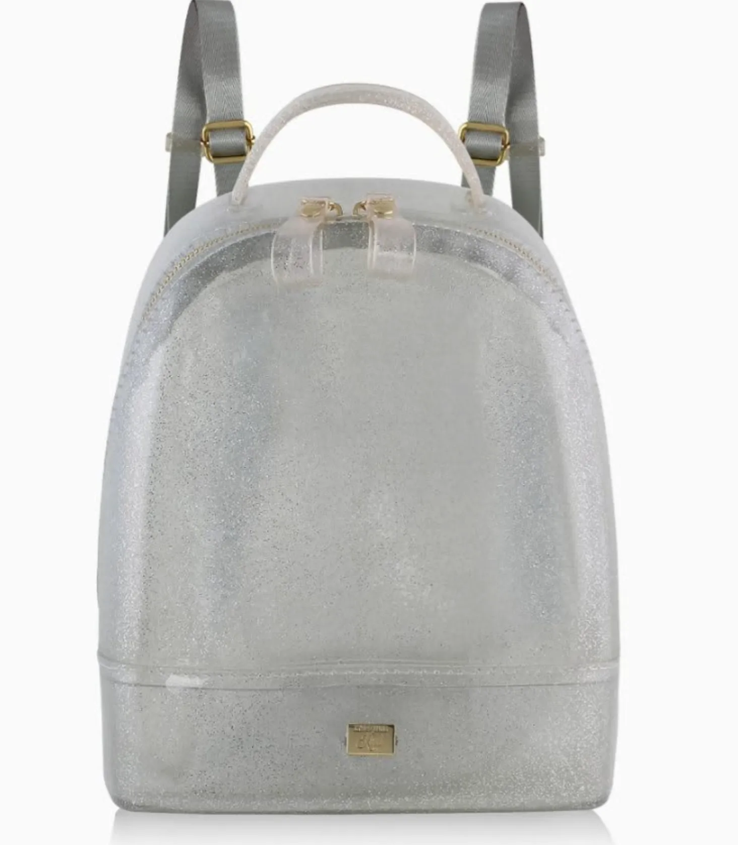 Carrying Kind Dolly Silver Sparkle Backpack