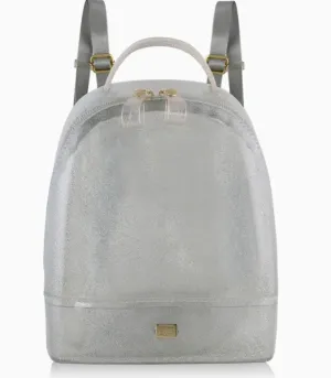 Carrying Kind Dolly Silver Sparkle Backpack