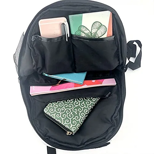 Casual Backpack,Boxing Gloves Print,Business Daypack Schoolbag For Men Women Teen