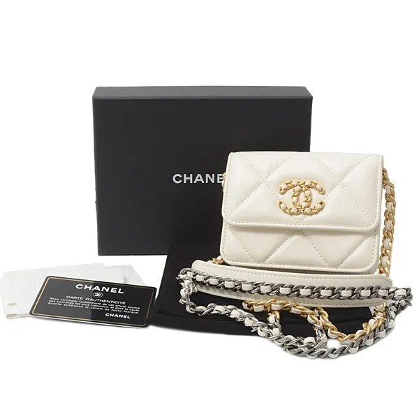 Chanel Lambskin Matelasse Compact Shoulder Bag