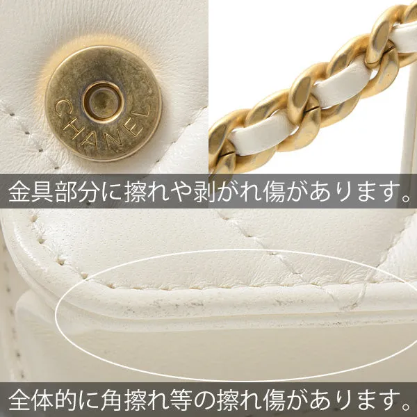 Chanel Lambskin Matelasse Compact Shoulder Bag