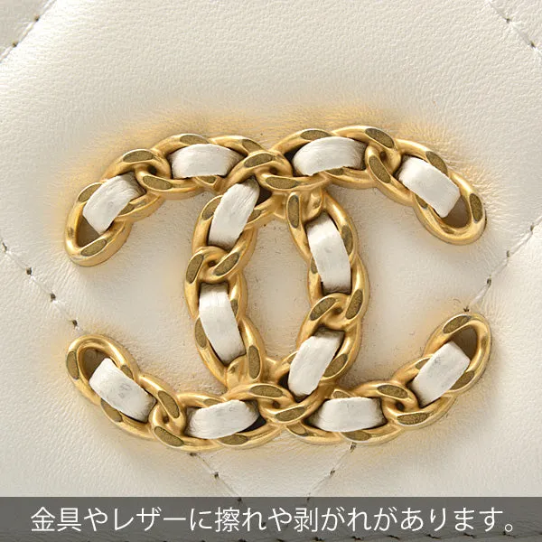 Chanel Lambskin Matelasse Compact Shoulder Bag