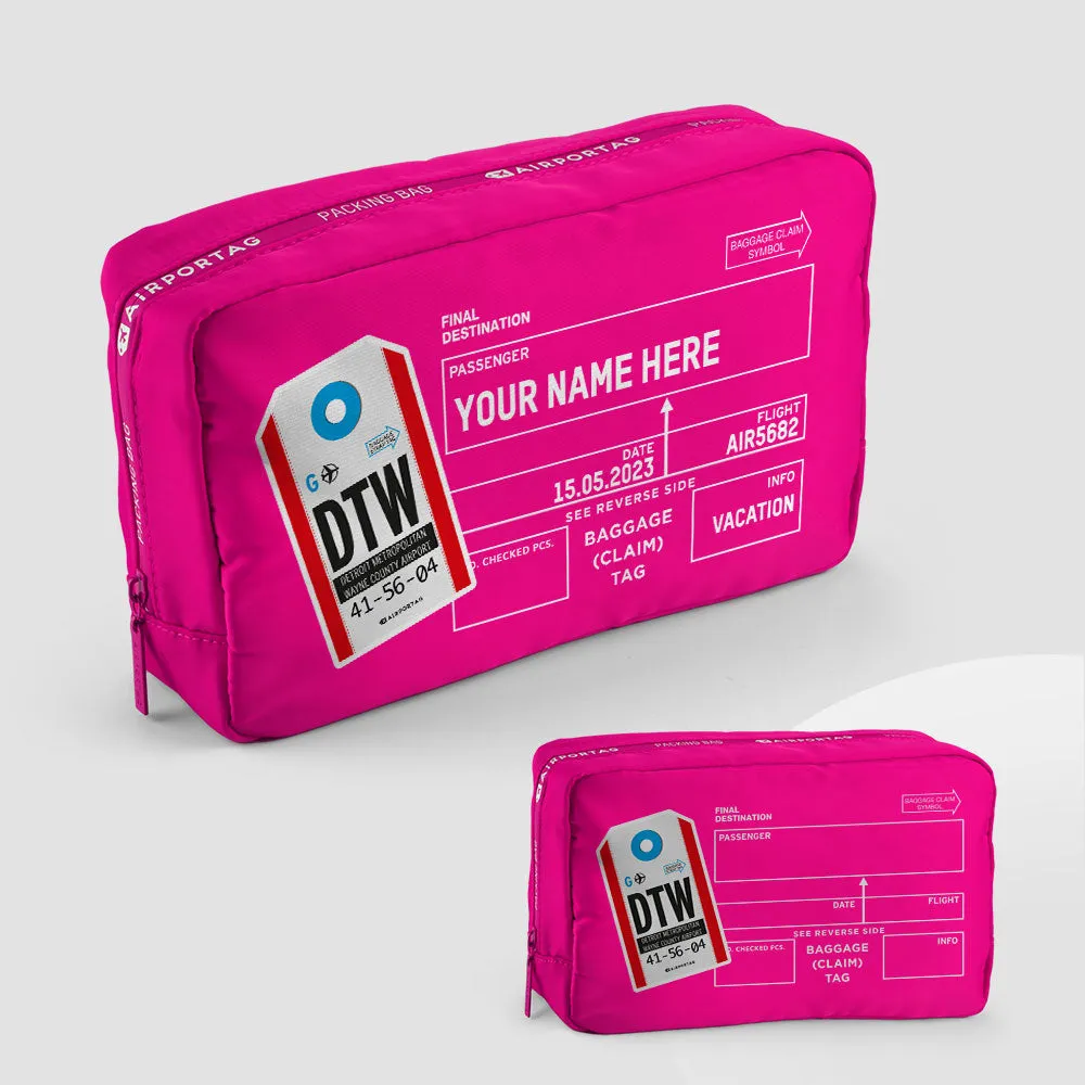 DTW - Packing Bag