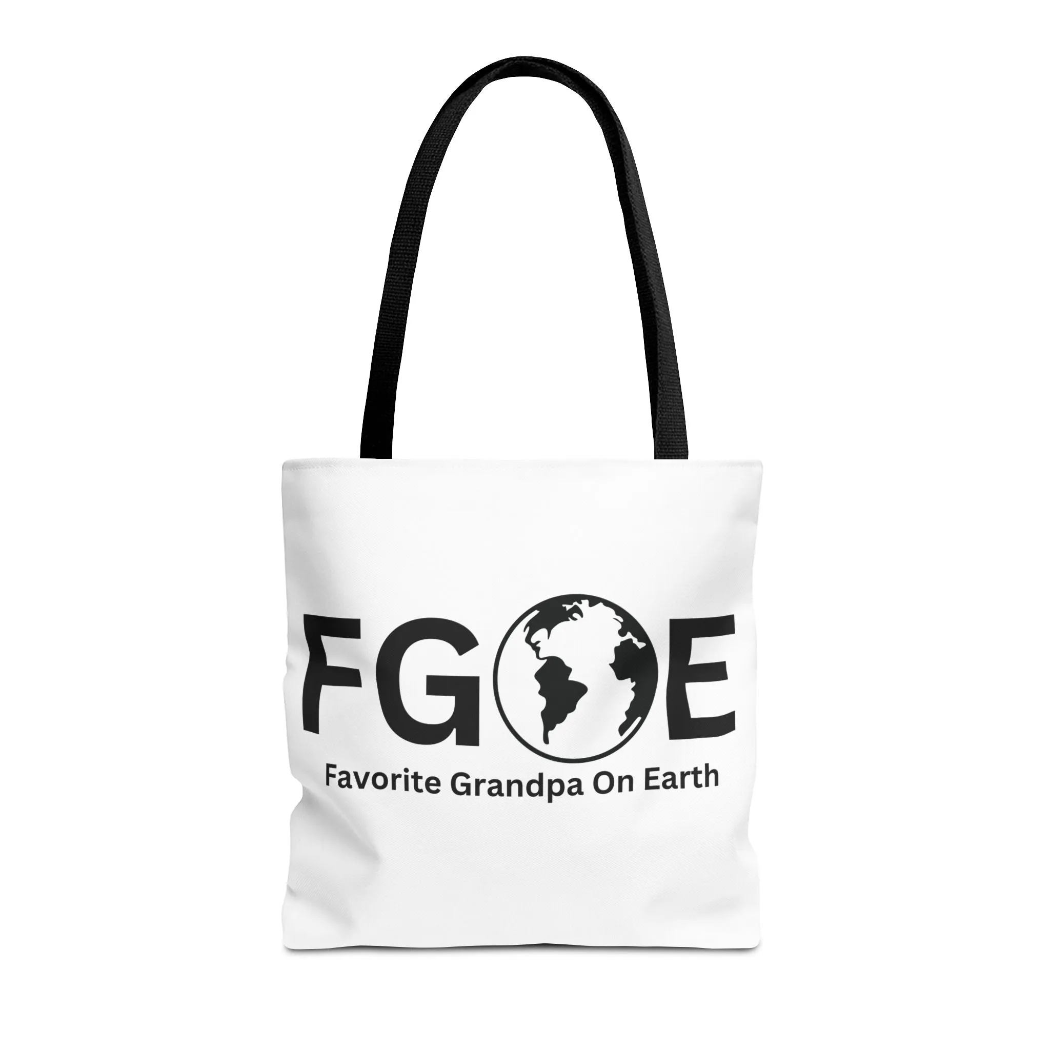 Favorite Grandpa On Earth (FGOE) Tote Bag - Custom Printed Stylish and Functional Tote