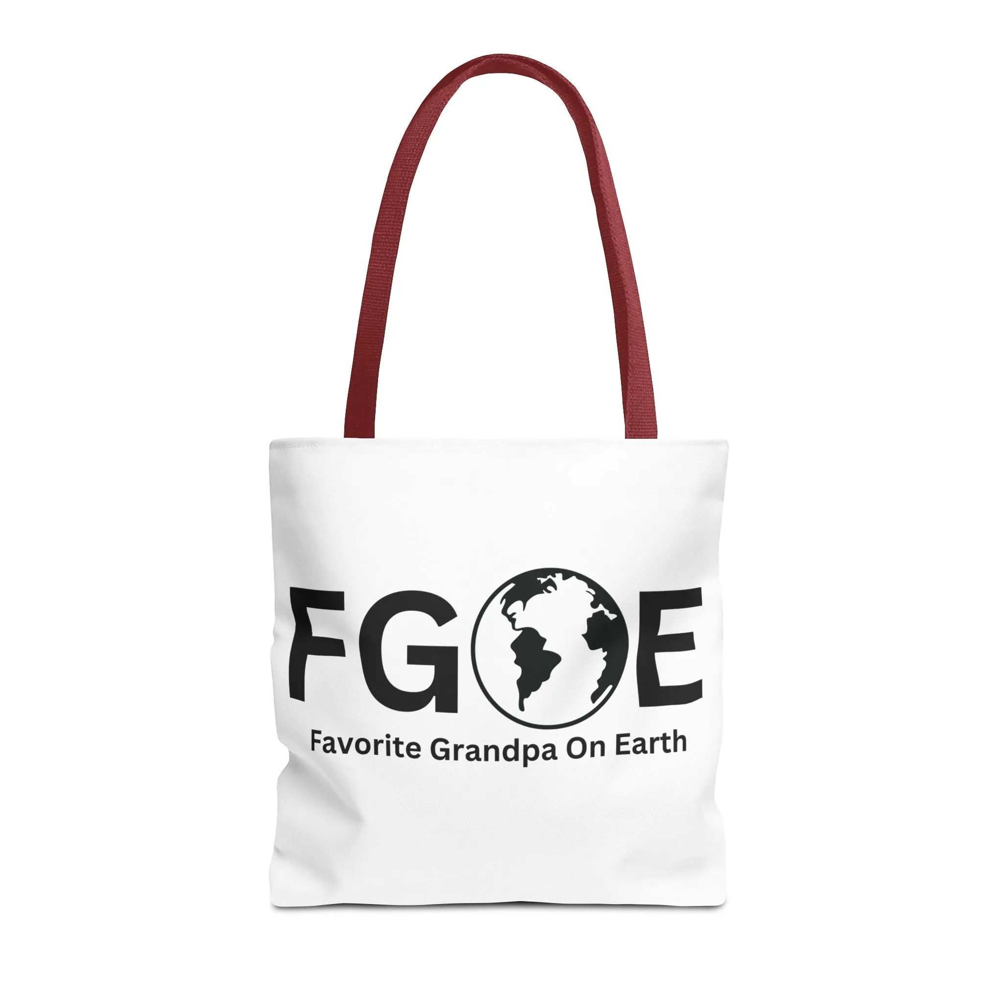 Favorite Grandpa On Earth (FGOE) Tote Bag - Custom Printed Stylish and Functional Tote