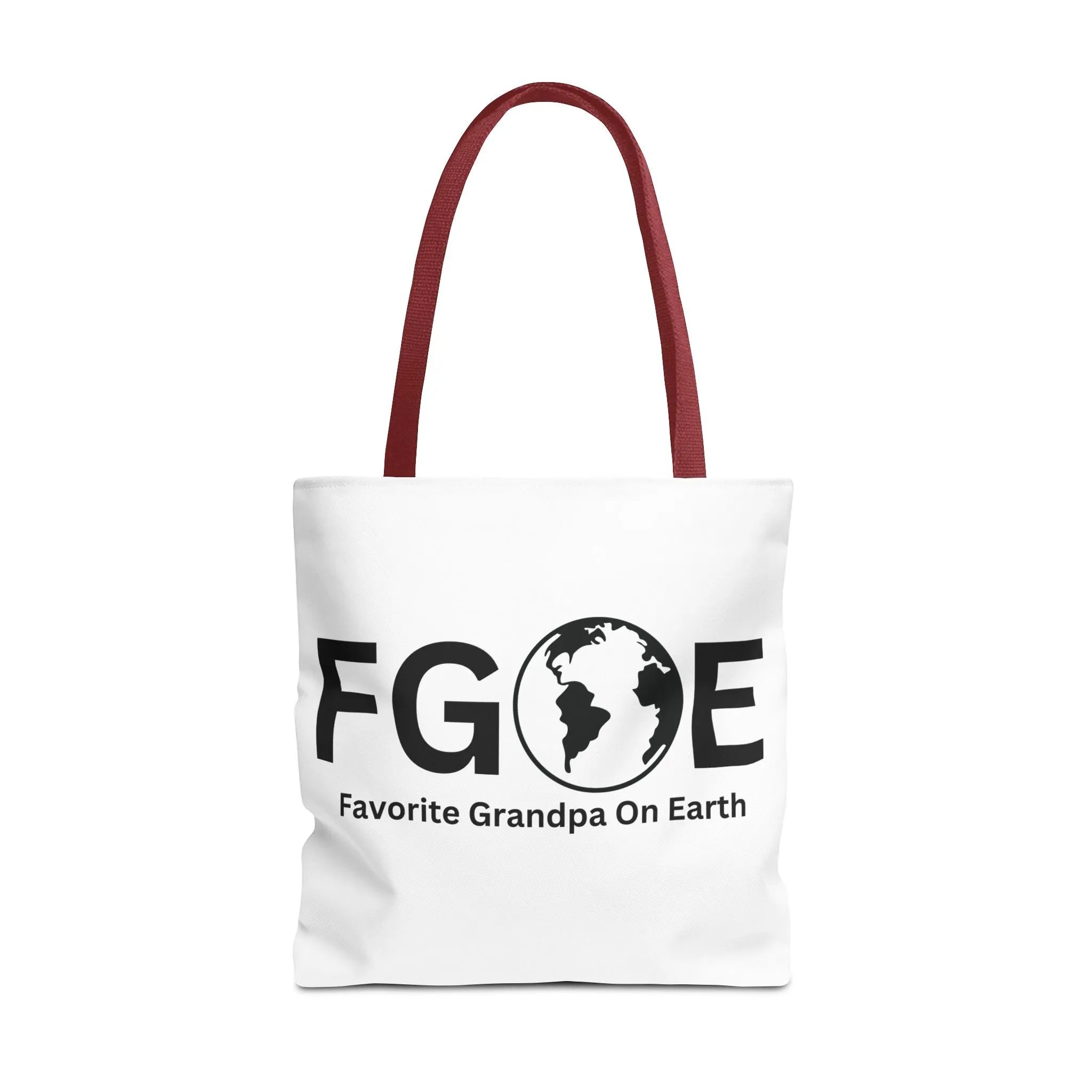 Favorite Grandpa On Earth (FGOE) Tote Bag - Custom Printed Stylish and Functional Tote