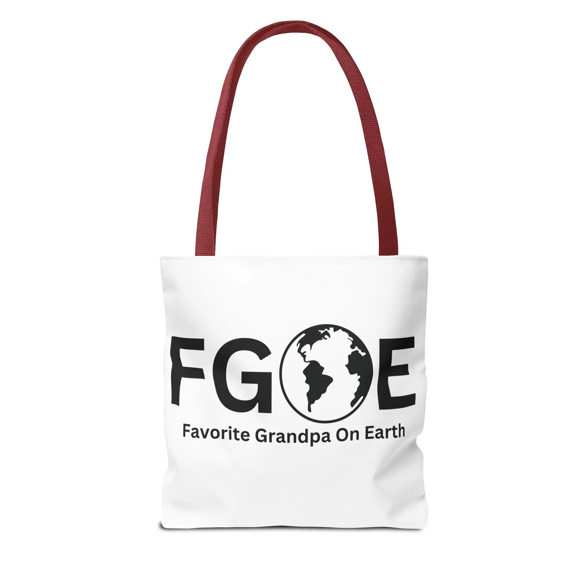 Favorite Grandpa On Earth (FGOE) Tote Bag - Custom Printed Stylish and Functional Tote