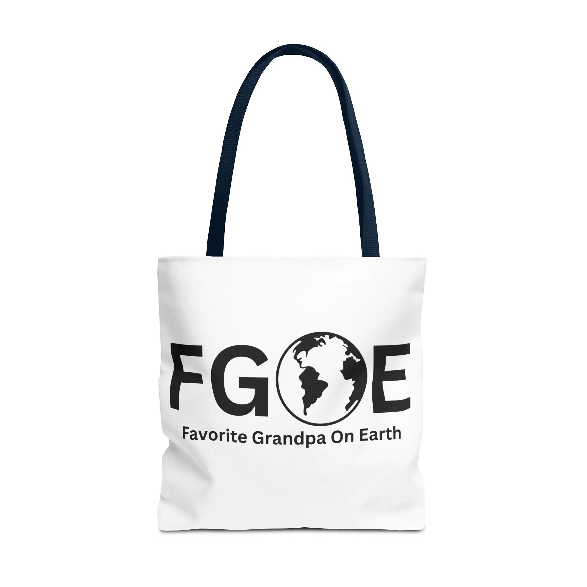 Favorite Grandpa On Earth (FGOE) Tote Bag - Custom Printed Stylish and Functional Tote