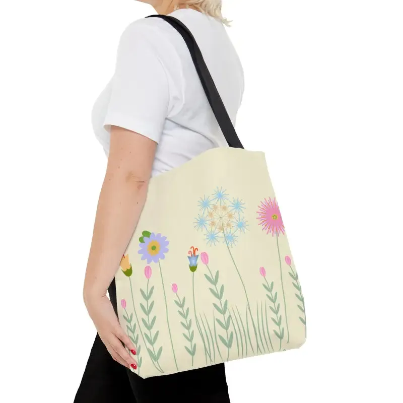 Floral Frenzy Aop Tote Bag that Turns Heads