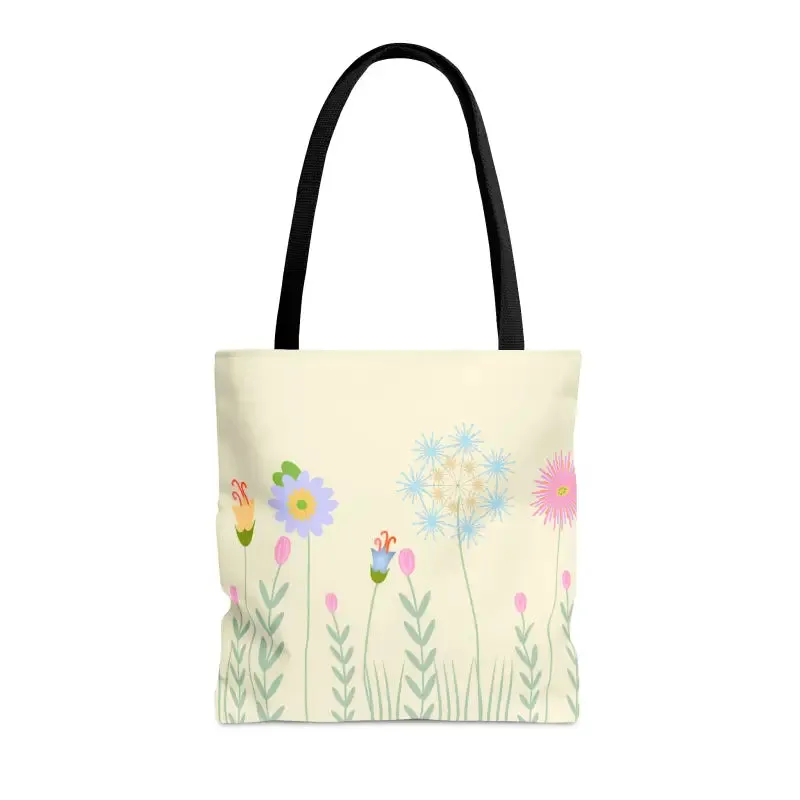 Floral Frenzy Aop Tote Bag that Turns Heads