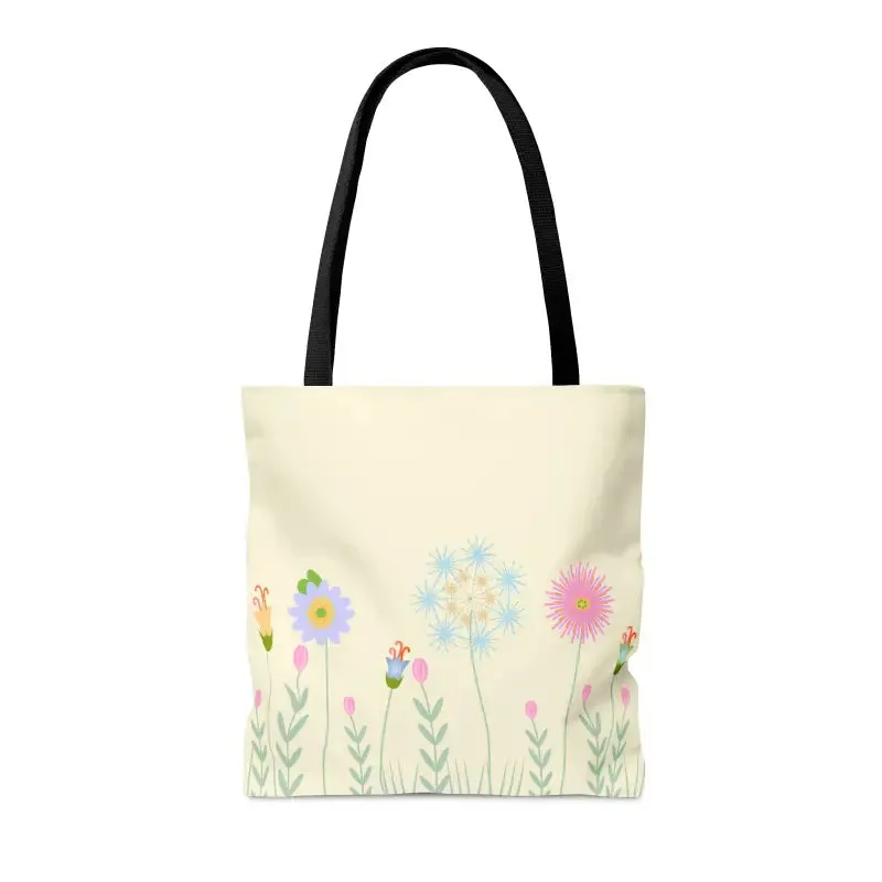 Floral Frenzy Aop Tote Bag that Turns Heads