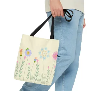 Floral Frenzy Aop Tote Bag that Turns Heads