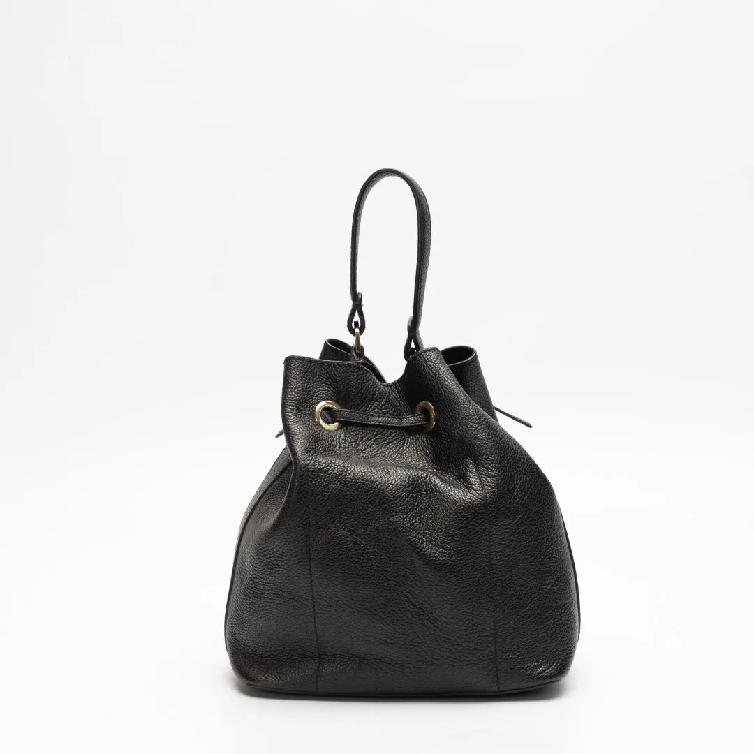 Furla Costanza Leather Bucket Bag