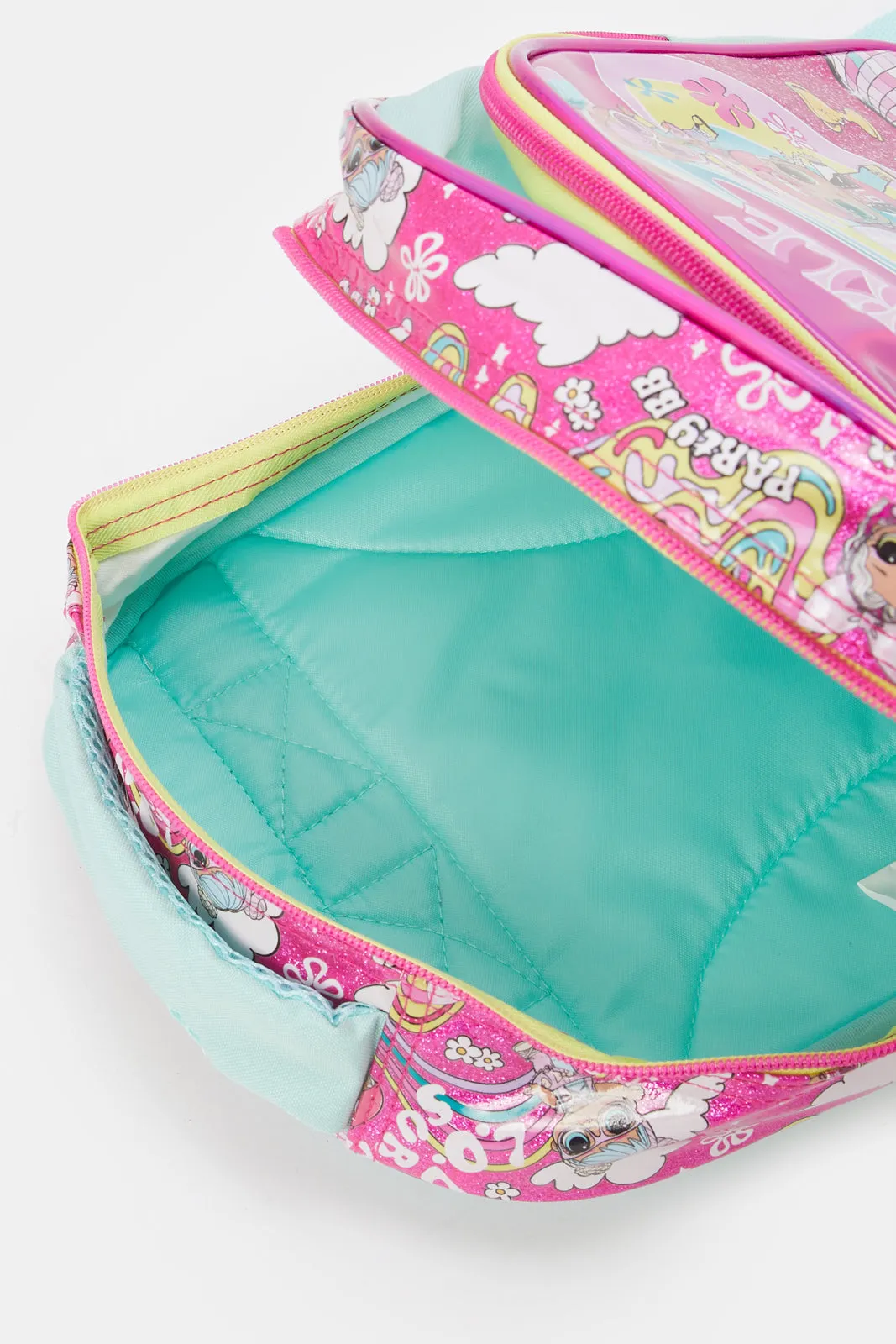 Girls Pink Lol Surprise School Backpack (13 Inch)