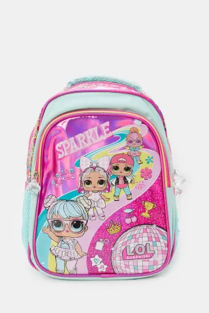 Girls Pink Lol Surprise School Backpack (13 Inch)