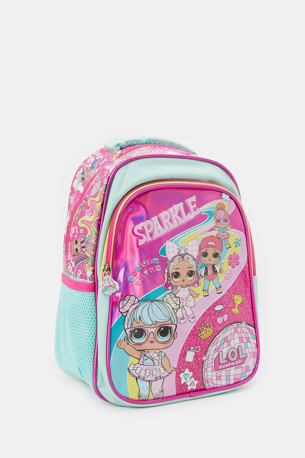 Girls Pink Lol Surprise School Backpack (13 Inch)