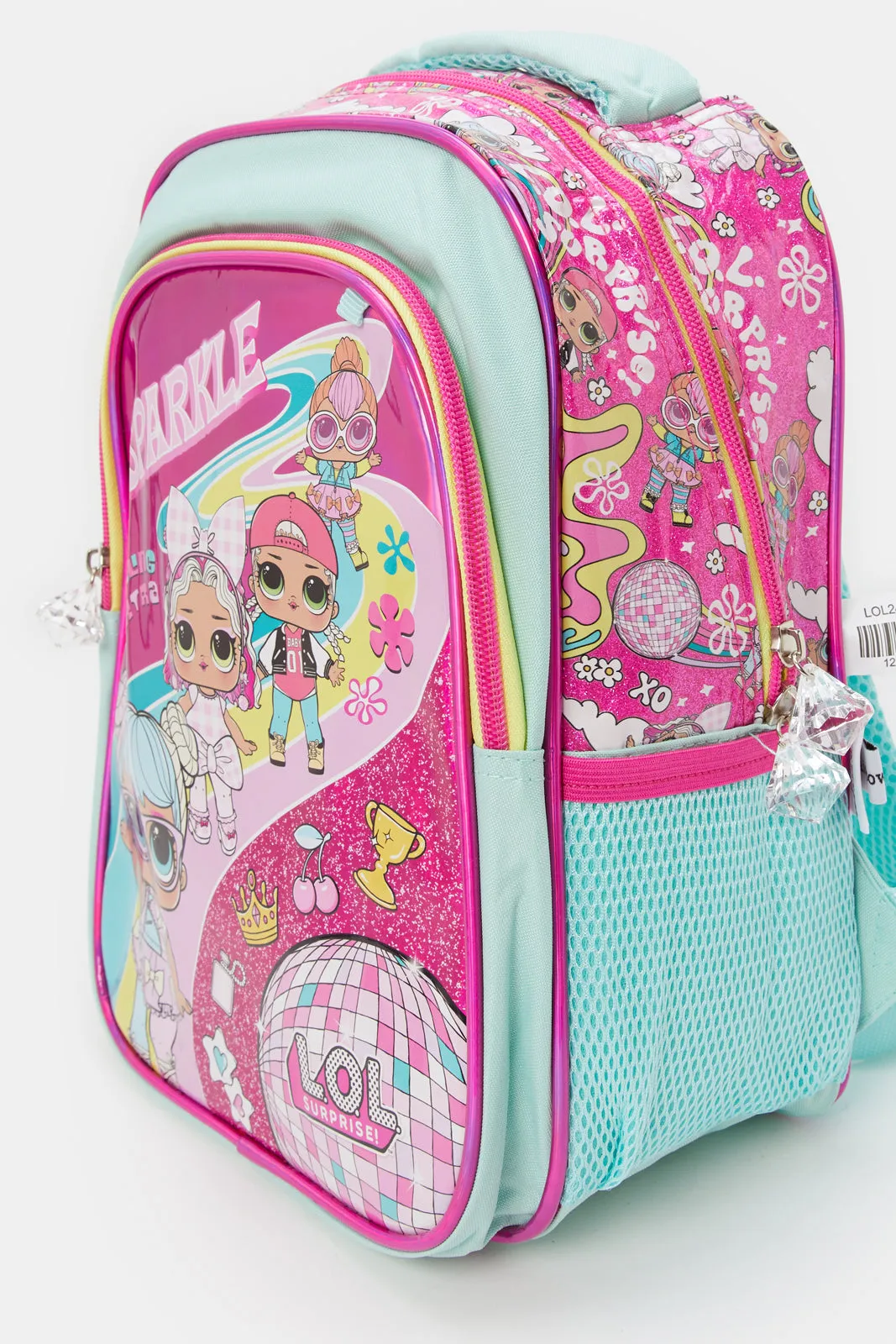 Girls Pink Lol Surprise School Backpack (13 Inch)