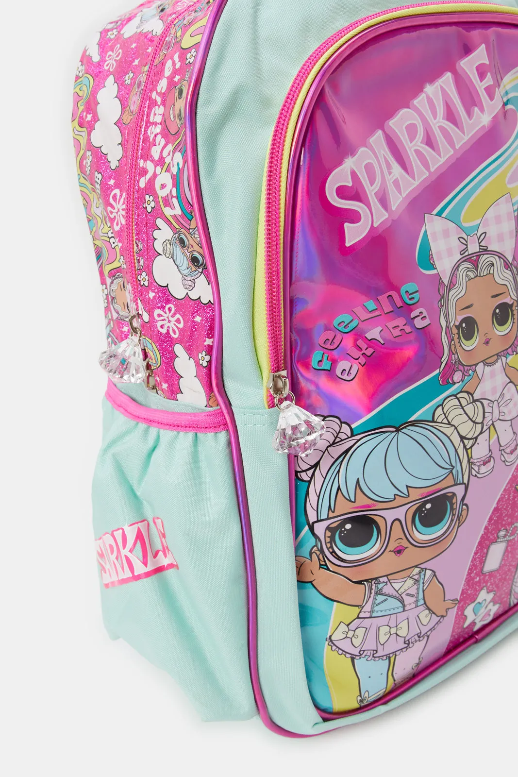 Girls Pink Lol Surprise School Backpack (16 Inch)