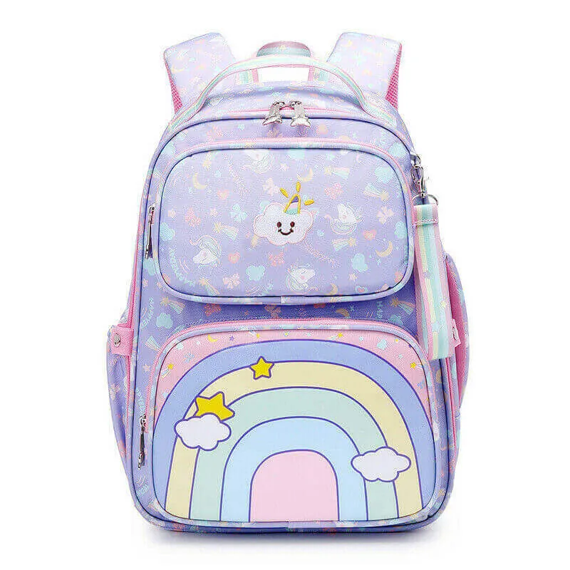 Girls Preschool Unicorn Backpack - Purple