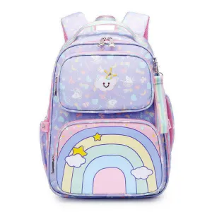 Girls Preschool Unicorn Backpack - Purple