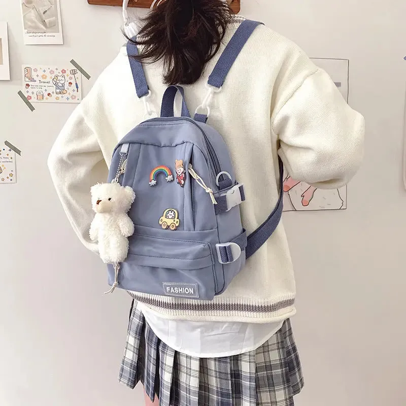 Harajuku Mori School Girl Backpack - Nylon School Bag