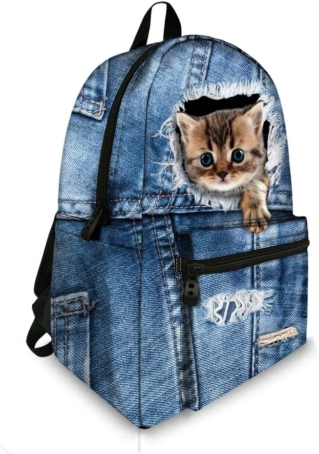 JeremySport Toddler Backpack Boys Girls, 15 Inch Kids Backpack for Preschool