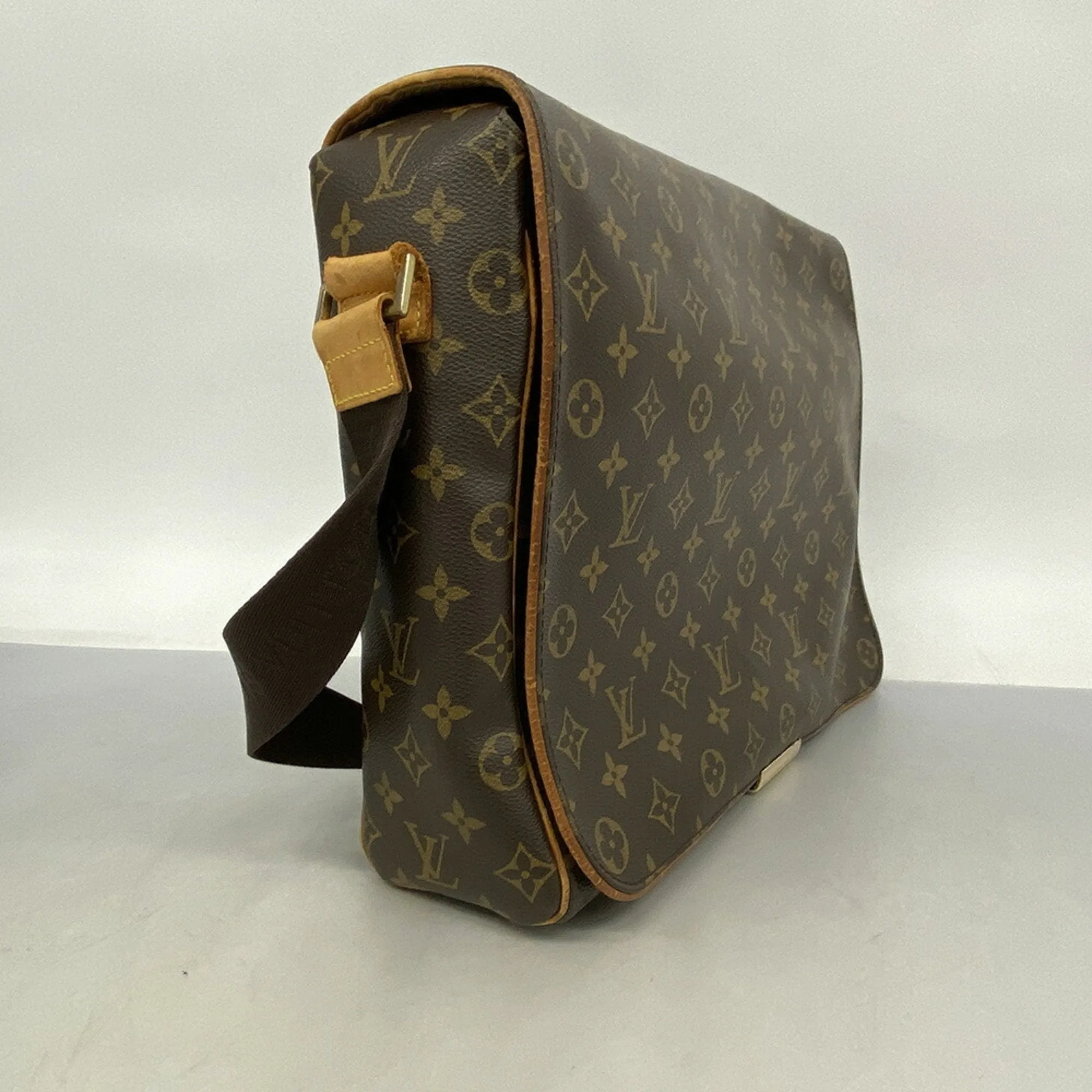 Louis Vuitton Abbesses Messenger  Canvas Shoulder Bag