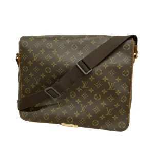 Louis Vuitton Abbesses Messenger  Canvas Shoulder Bag