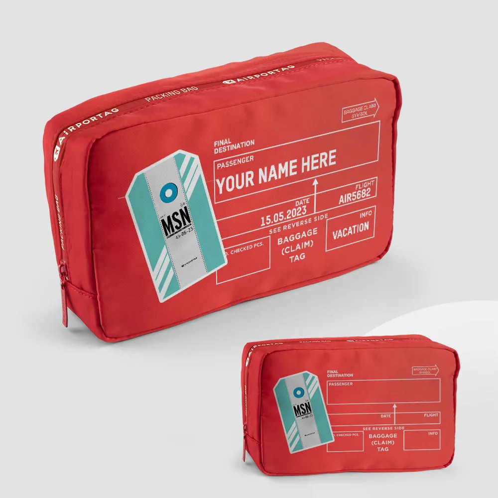 MSN - Packing Bag