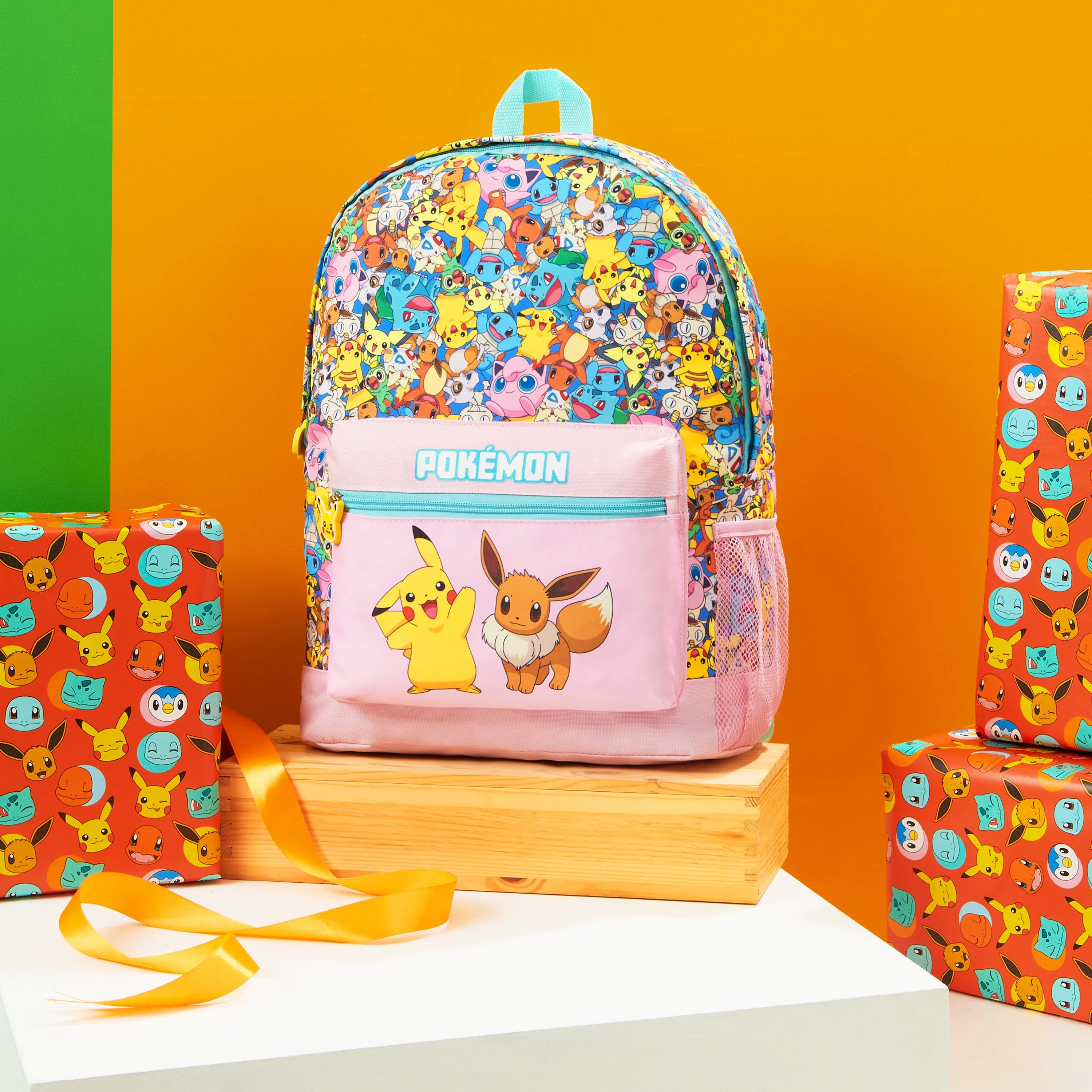 Pokemon Backpacks for Girls and Boys - Eevee and Pikachu Backpack