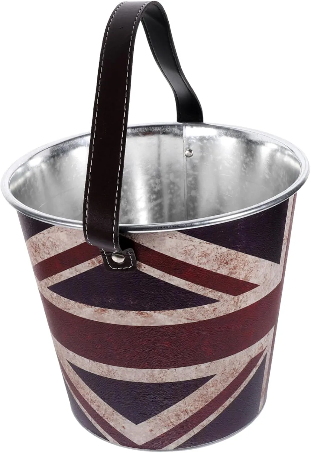 PRETYZOOM Ice Bucket Beer Storage Holder for Parties Outdoor Picnics and Home Use Smooth Edges Keeps Drinks at Temperature Rustic Bar Decor