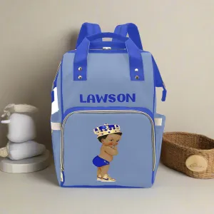PRINCE LAWSON Multi-Function Diaper Backpack/Diaper Bag (Model 1688)