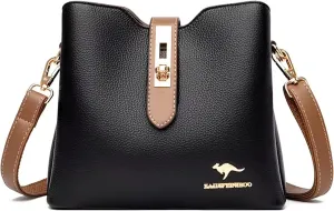 Quality Leather Bucket Bags For Women - Modern Hobo Purses Small And Large