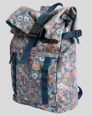 Rolltop Bag Made With Liberty Fabric