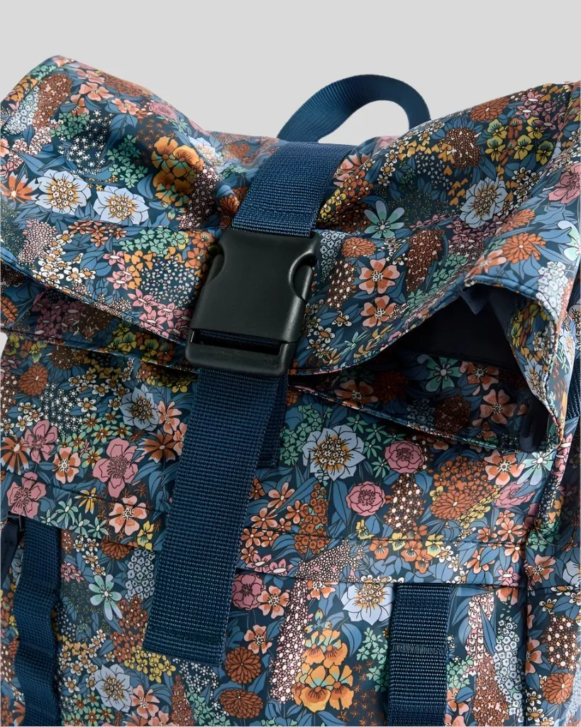 Rolltop Bag Made With Liberty Fabric