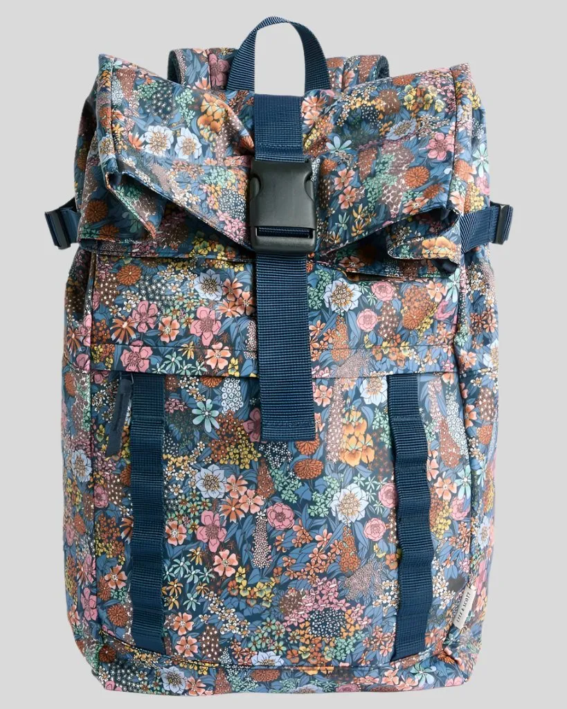 Rolltop Bag Made With Liberty Fabric